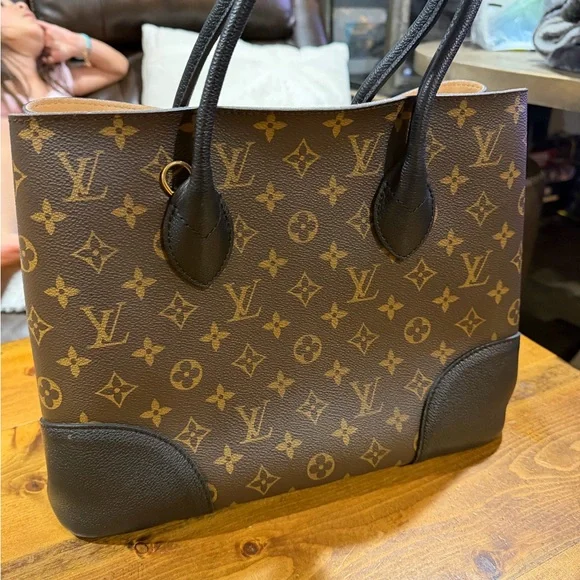 Louis Vuitton Brown and Black Monogram Flandarin Tote - Picture 8 of 15